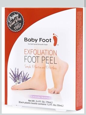 Baby Foot Exfoliation Rough Cracked Dry Dead Skin Removal Peeling Mask Feet Spa
